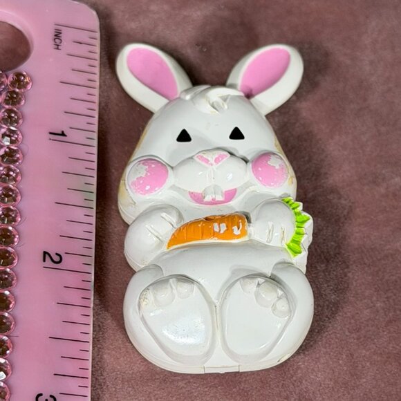 Vintage Avon 1973 Funny Bunny Pin Pal Fragrance Glacé Brooch - Picture 13 of 13